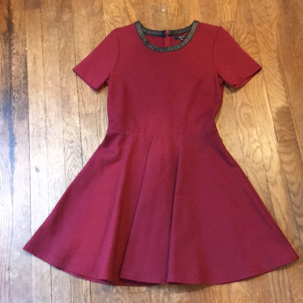 M Madewell burgundy dress